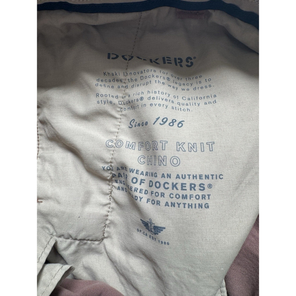 Dockers Men's Slim Fit Easy Khaki Pants - Rust Colored - 34W X 32L - Picture 9 of 9